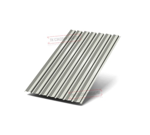 Профилированный лист С-15-1190-0.5 (с гранью) Пурал RAL 9002