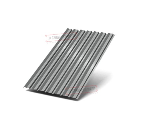 Профилированный лист С-15-1190-0.5 (с гранью) (Rooftop Matte) RAL 9006