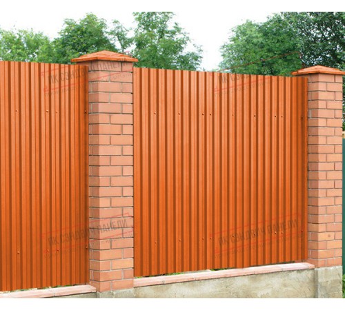 Профилированный лист C21х1000 Полиэстер RAL2004-0.7