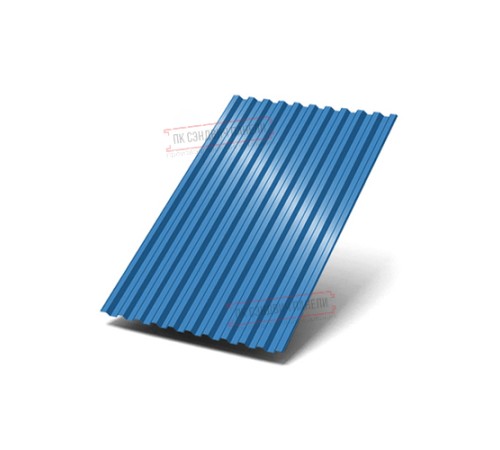 Профилированный лист C21х1000 Полиэстер RAL5015-0.7