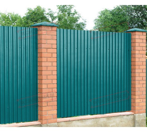 Профилированный лист C21х1000 Полиэстер RAL5021-0.4