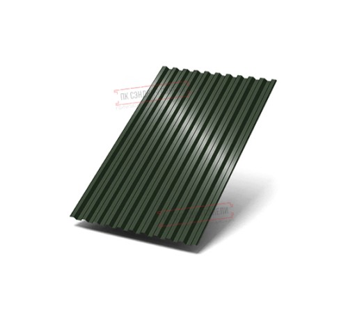 Профилированный лист C21х1000 Викинг E RAL6007-0.5