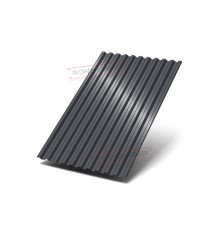 Профилированный лист C21х1000 Полиэстер RAL7024-0.45