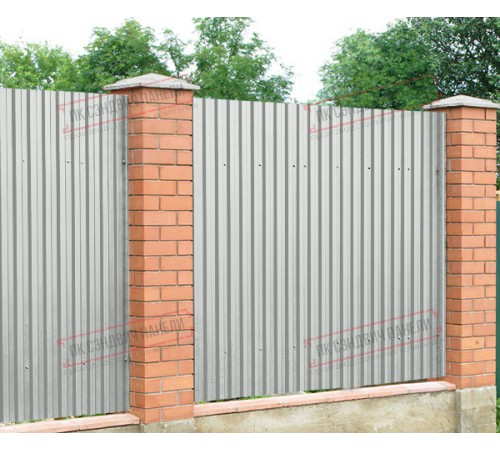 Профилированный лист C21х1000 Полиэстер RAL7035-0.5