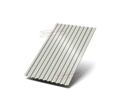 Профилированный лист C21х1000 Полиэстер RAL9002-0.5