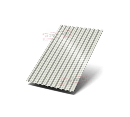 Профилированный лист C21х1000 Пластизол RAL9010-0.5