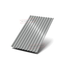 Профилированный лист C21х1000 Полиэстер RAL9006-0.45