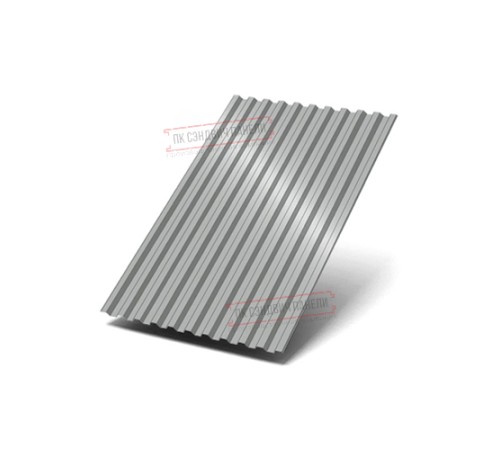 Профилированный лист C21х1000 Полиэстер RAL9006-0.5