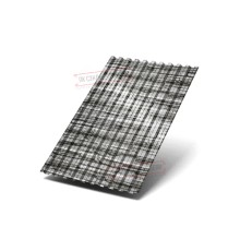 Профилированный лист C21х1000 ECOSTEEL-БелыйПлитняк-0.5