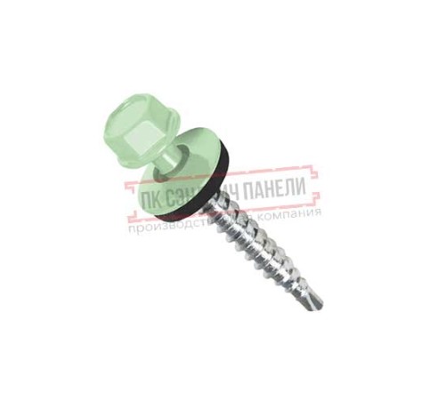 Саморезы 4,8х35 RAL 6019