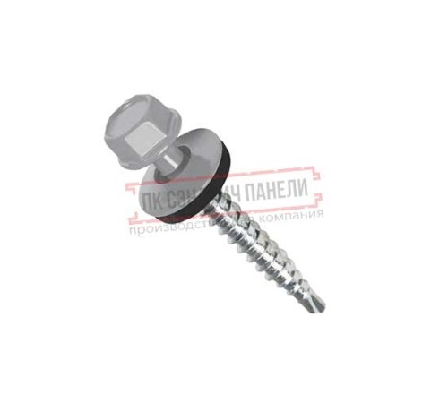 Саморезы 4,8х35 RAL 7004