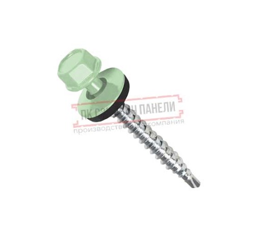 Саморезы 4,8х50 RAL 6019 (150 шт)