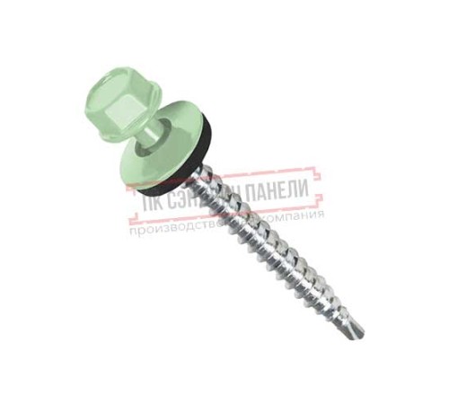 Саморезы 4,8х70 RAL 6019