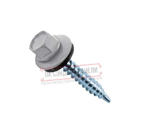 Саморезы 5,5х25 RAL 7004