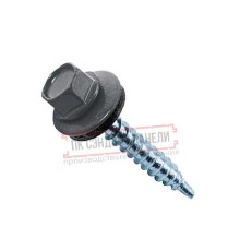 Саморезы 5,5х19 RAL 7024