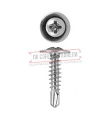 Саморезы ПШС 4,2х16 цинк (1000 шт)