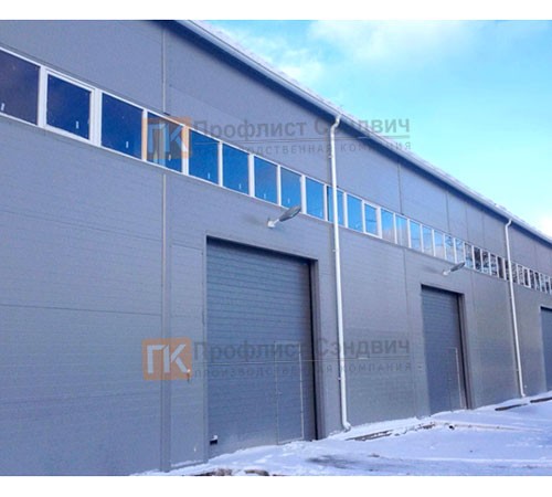 Алюминиевые сэндвич-панели стеновые с пенополиизоциануратом, ширина 1000 мм, толщина 30 мм, 0.5/0.5