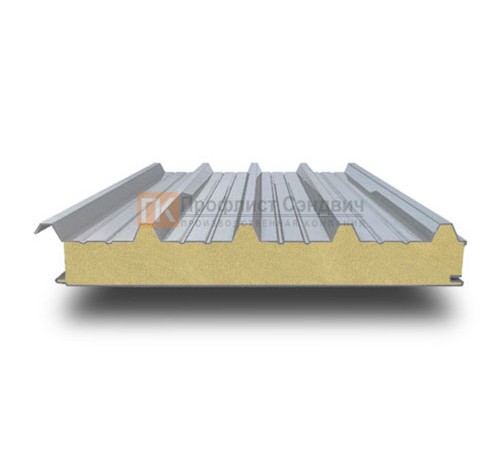 Алюминиевые сэндвич-панели кровельные с пенополиизоциануратом, ширина 1200 мм, толщина 220 мм, 0.5/0.5