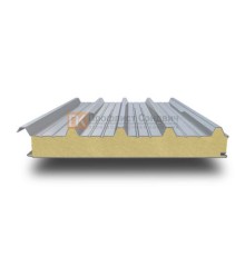 Алюминиевые сэндвич-панели кровельные с пенополиизоциануратом, ширина 1200 мм, толщина 50 мм, 0.5/0.5