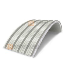 Сэндвич-панели арочные с пенополистиролом, ширина 1000 мм, толщина 120 мм, 0.5/0.5, RAL9002