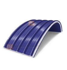 Сэндвич-панели арочные с пенополистиролом, ширина 1200 мм, толщина 60 мм, 0.5/0.5, RAL5002