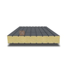 Сэндвич панели без замков с пенополиуретаном, ширина 1200 мм, толщина 10 мм, 0.5/0.5, RAL7024