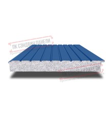Сэндвич-панели двухслойные с пенополистиролом, ширина 1200 мм, толщина 10 мм, 0.5, RAL5005