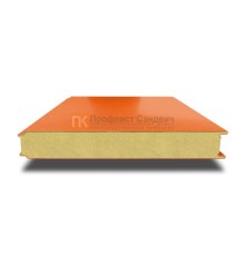 Сэндвич панели гладкие с пенополиизоциануратом, ширина 1000 мм, толщина 220 мм, 0.5/0.5, RAL2004