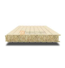 Сэндвич-панель для холодильных камер с минеральной ватой, ширина 1200 мм, толщина 50 мм, 0.5/0.5, RAL1015