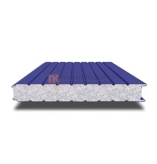 Сэндвич-панель для холодильных камер с пенополистиролом, ширина 1200 мм, толщина 20 мм, 0.5/0.5, RAL5002