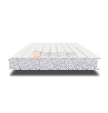 Сэндвич-панель для холодильных камер с пенополистиролом, ширина 1200 мм, толщина 30 мм, 0.5/0.5, RAL9003