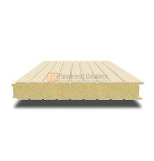 Сэндвич-панель для холодильных камер с пенополиизоциануратом, ширина 1200 мм, толщина 140 мм, 0.5/0.5, RAL1015