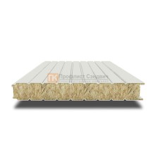 Сэндвич-панель для холодильных камер с минеральной ватой, ширина 1200 мм, толщина 30 мм, 0.5/0.5, RAL9002