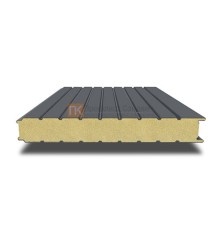 Сэндвич-панель для холодильных камер с пенополиизоциануратом, ширина 1200 мм, толщина 60 мм, 0.5/0.5, RAL7024