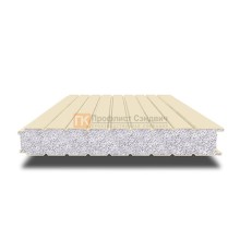 Сэндвич-панель для холодильных камер с пенополистиролом, ширина 1200 мм, толщина 120 мм, 0.5/0.5, RAL1015