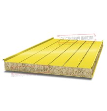 Цена на сэндвич панели с толщиной металла 0.35 мм, полиэстер