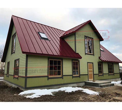 Цена на сэндвич панели с шириной 1150 мм, полиэстер