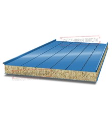 Цена на сэндвич панели с толщиной металла 0.7 мм, полиэстер