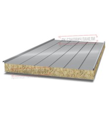 Цена на сэндвич панели с толщиной металла 0.6 мм, полиэстер