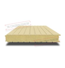 Сэндвич панели стеновые с пенополиуретаном, ширина 1200 мм, толщина 40 мм, 0.5/0.5, RAL1014