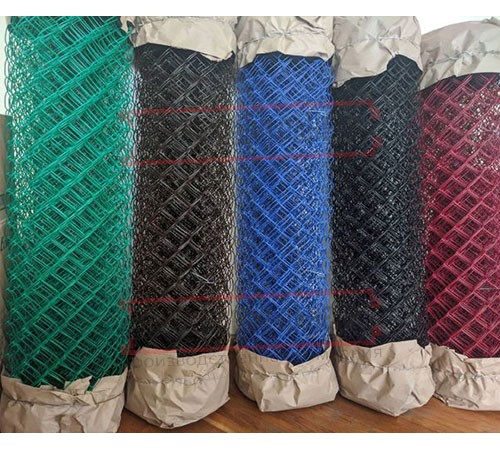 Сетка рабица ППК RAL, 1,5x10 м, ячейка 55x55x2,5.