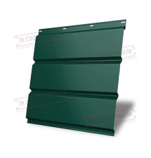 Софит металлический без перфорации 0,4 PE с пленкой RAL 6005 зеленый мох