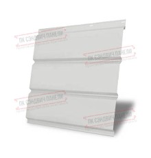 Софит металлический без перфорации 0,4 PE с пленкой RAL 9003 сигнальный белый