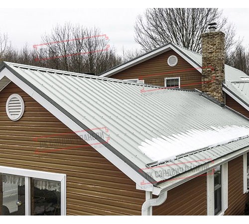 Профнастил ST-15-1175-0.5 Полиэстер RAL 7035