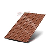 Профнастил ST-15-1175-0.5 Полиэстер RAL 8004