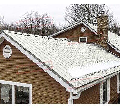 Профнастил ST-15-1175-0.5 Полиэстер RAL 9010