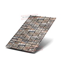 Профнастил ST-15-1175-0.5 Полиэстер Принтек Дикий камень