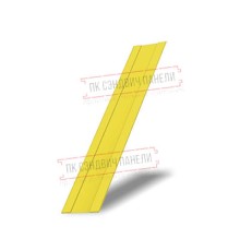 Крепежная планка жалюзи Milan,Tokyo 0,45 PE с пленкой RAL 1018 цинково-желтый