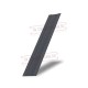 Крепежная планка жалюзи Milan,Tokyo 0,5 Velur RAL 7024 мокрый асфальт