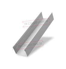 Крышка 30х15 жалюзи Texas 0,7 PE с пленкой RAL 7004 сигнальный серый